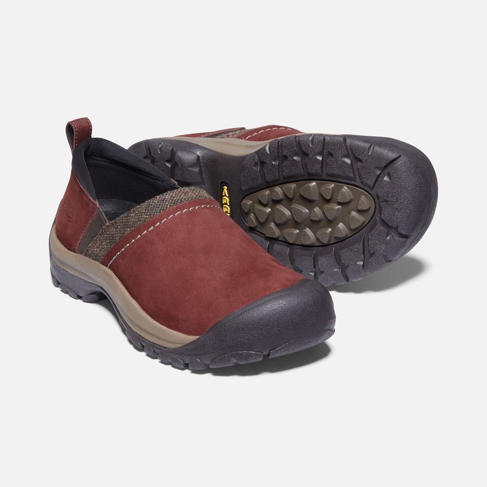 Zapatos Marca Keen Mexico Rojos Oscuro - Mujer Kaci Ii Invierno - XT5478920